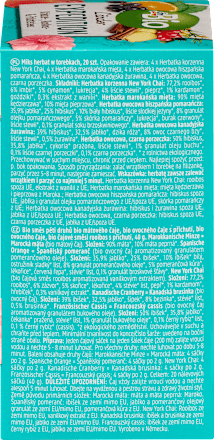 Bio čajna mešanica Popotovanje po deželah (20 × 2 g) dmBio