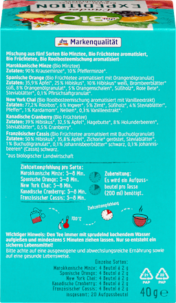 Čajová zmes Länder Expedition  dmBio