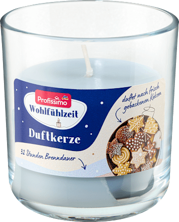 Duftkerze im Glas Wohlfühlzeit Profissimo