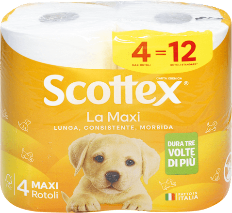 Carta igienica La Maxi 2 veli Scottex