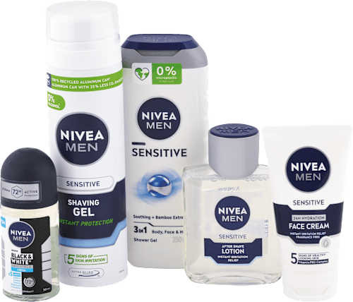Darčekové balenie Sensitive Kit Complete Care NIVEA MEN