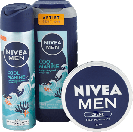 Darčekové balenie Marine Collection Skincare Kit NIVEA MEN