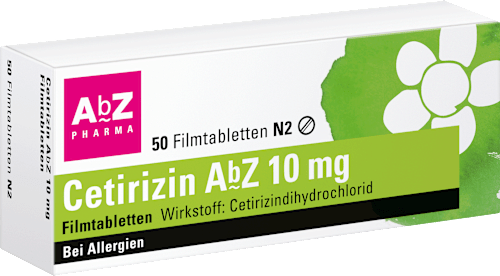 AbZ Pharma Cetirizin AbZ 10 mg Filmtabletten AbZ Pharma
