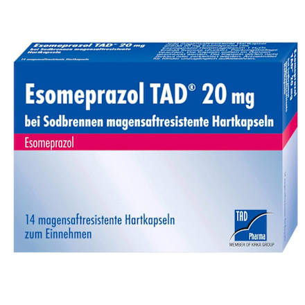 Esomeprazol TAD 20mg Hartkapseln TAD Pharma