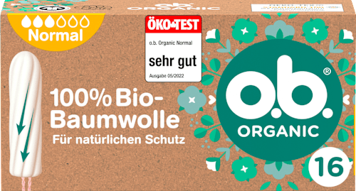 Tampons Organic Normal o.b.