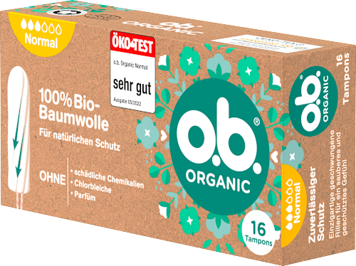 Tampons Organic Normal o.b.