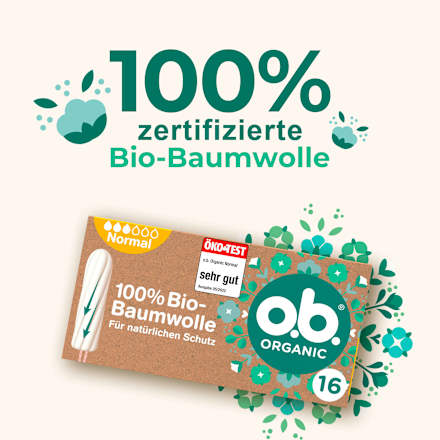 Tampons Organic Normal o.b.
