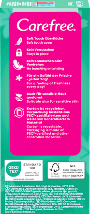 Slipeinlagen Flexicomfort Normal Carefree