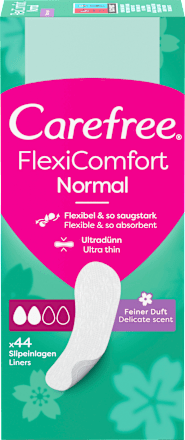 Slipeinlagen Flexicomfort Normal Carefree