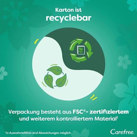 Slipeinlagen Flexicomfort Normal Carefree