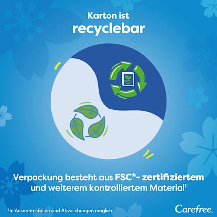 Slipeinlagen Cotton Feel Normal ohne Duft Carefree