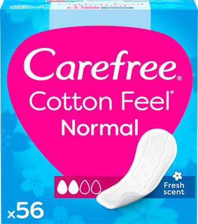 Slipeinlagen Cotton Feel Normal Frischeduft Carefree