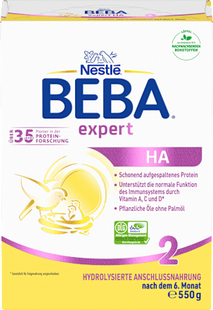 Folgemilch Expert HA 2 nach dem 6. Monat Nestlé BEBA