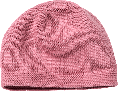 Erstlingsmütze aus Strick, rosa, Gr. 40/41 ALANA