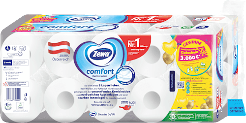 Toilettenpapier comfort 3-lagig XXL-Pack Zewa