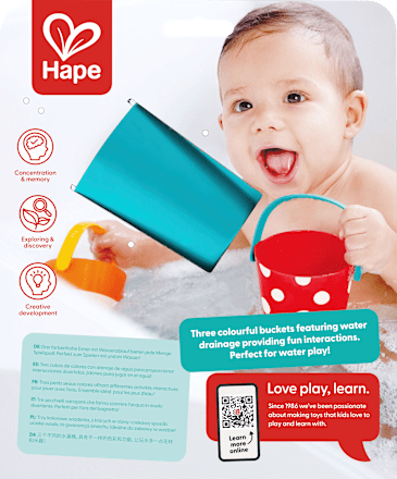 Eimer-Set bunt 3tlg EUREKA