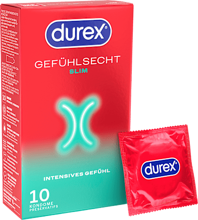 Kondome Gefühlsecht Slim Fit Durex