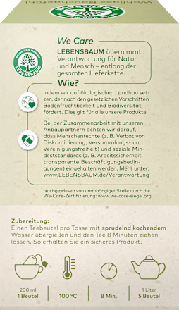 Kräutertee Wohliges Bauchgefühl LEBENSBAUM