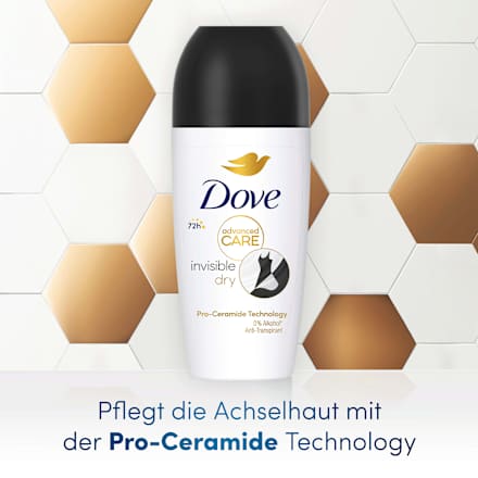 Antitranspirant Deo Roll-on Advanced Care Invisible Dry Dove