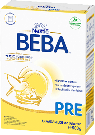 Anfangsmilch Pre von Geburt an Nestlé BEBA