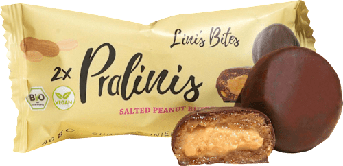 Lini's BitesPralinis Salted Peanut Butter, 46 g