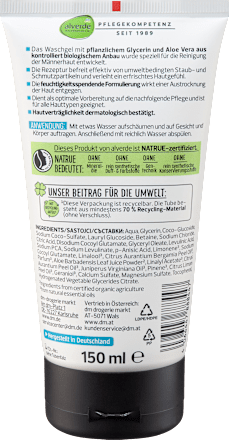 Gel detergente viso e corpo Hydro alverde MEN