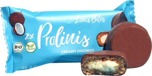 Lini's BitesPralinis Creamy Coconut, 46 g