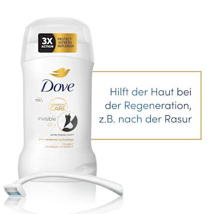 Antitranspirant Deostick Advanced Care Invisible Dry Dove