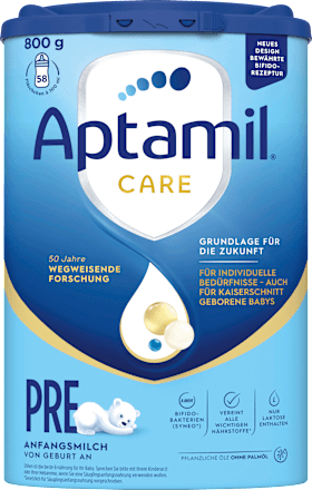 Anfangsmilch Pre Care von Geburt an Aptamil