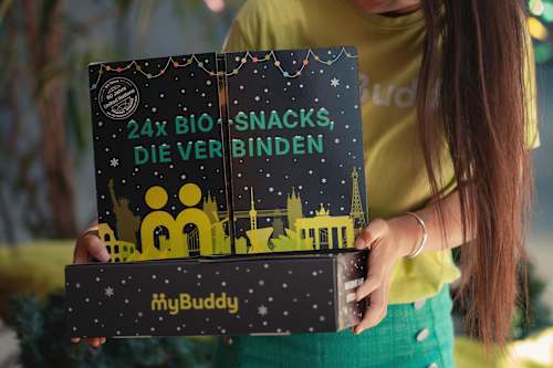 Adventskalender 2025 Bio-Snacks myBuddy