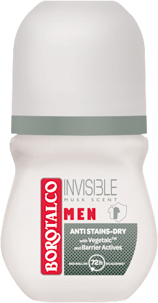 MEN deodorant roll-on Invisible Dry Borotalco