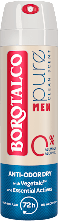 MEN deodorant sprej Pure Clean Scent Borotalco