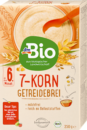 Bio gabonapép csecsemőknek 6. hónapos kortól dmBio