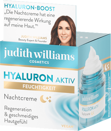 Nachtcreme Hyaluron Aktiv judith williams COSMETICS