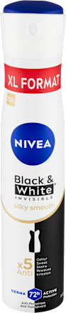 antiperspirant sprej Black & White Invisible Silky Smooth NIVEA
