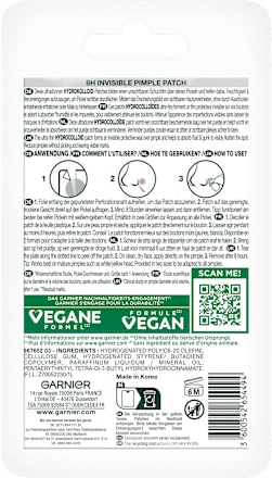 Anti Pickel Patches Garnier Skin Active