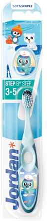 dětský zubní kartáček Step 2 3-5 let Soft Jordan