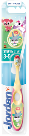 dětský zubní kartáček Step 2 3-5 let Soft Jordan