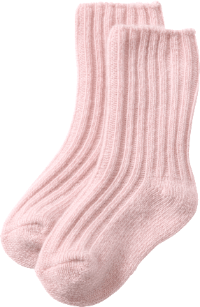 Socken mit Bio-Wolle, rosa, Gr. 19/22 ALANA