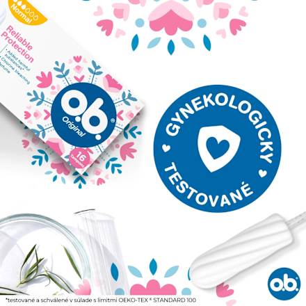 Original tampóny Normal o.b.