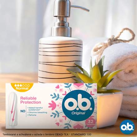 Original tampóny Normal o.b.