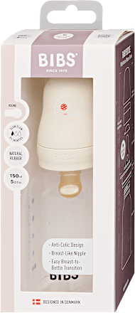 Cumisüveg szett, 150 ml, krémfehér BIBS