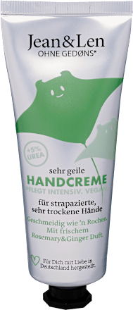 Kézkrém rozmaring és gyömbér illattal Jean&Len