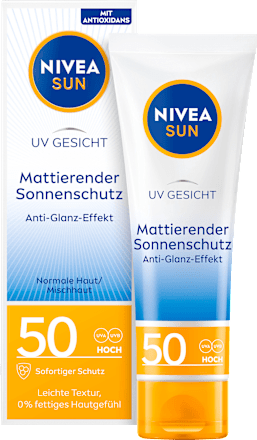 Sonnencreme Gesicht mattierend LSF 50 NIVEA SUN