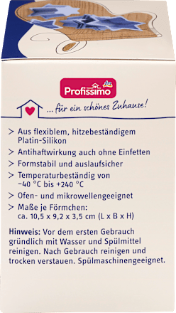 Silikónové formičky na muffiny  Profissimo