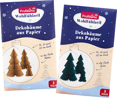 papírový stromeček skládací Profissimo