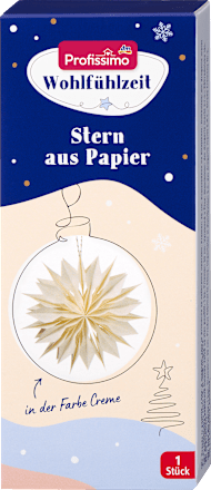 papírová hvězda malá 30 cm Profissimo