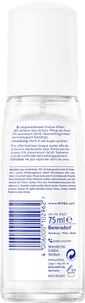 Deo Zerstäuber Fresh Natural NIVEA