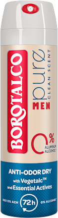 MEN deodorant sprej Pure Clean Scent Borotalco