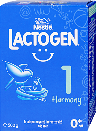 Harmony 1 tejalapú anyatejhelyettesítő tápszer születéstől kezdve Nestlé LACTOGEN